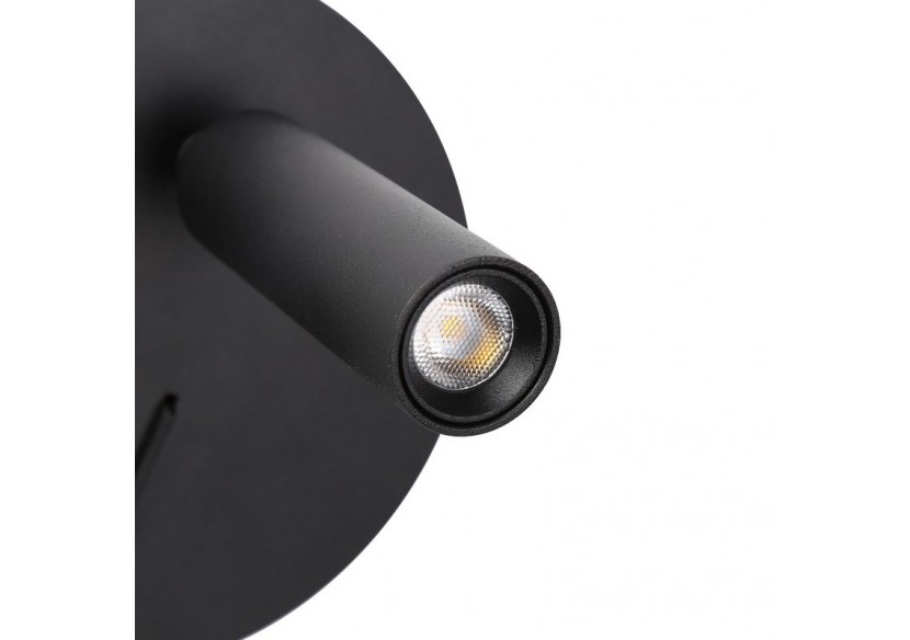 Applique murale liseuse "Quart"-Double éclairage-3W+6W - LN1547-N - Barcelona LED