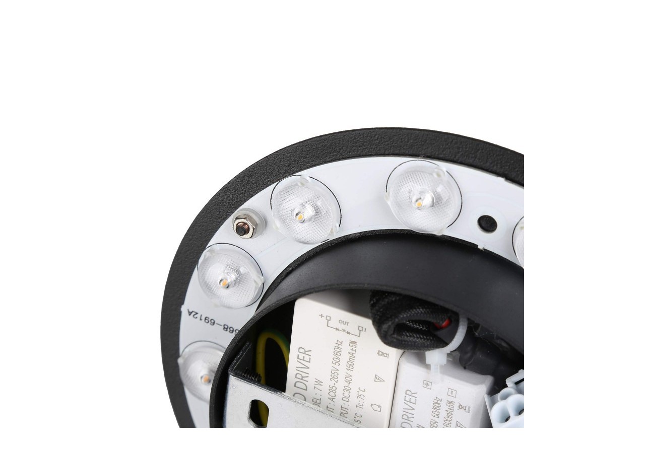 Applique murale liseuse "Quart"-Double éclairage-3W+6W - LN1547-N - Barcelona LED