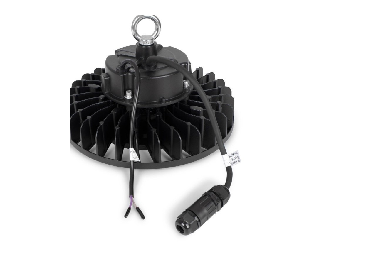 Cloche LED industrielle 200W-135lm/W-Dimmable 1-10V-IP65 - LHBE25B27R40-01 - Barcelona LED