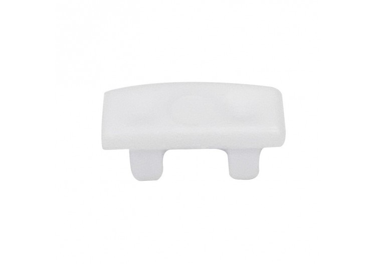 Embout de finition blanc pour profilé en saillie PXG-204 - PXG-204-SA-B - Barcelona LED