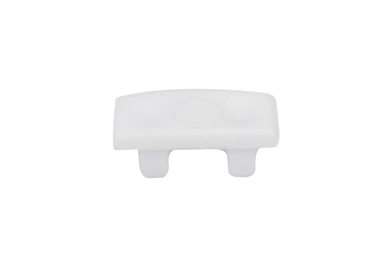Embout de finition blanc pour profilé en saillie PXG-204 - PXG-204-SA-B - Barcelona LED
