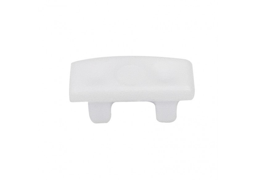 Embout de finition blanc pour profilé en saillie PXG-204 - PXG-204-SA-B - Barcelona LED