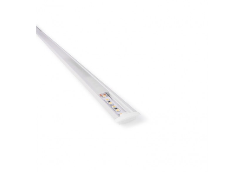Embout de finition blanc pour profilé en saillie PXG-204 - PXG-204-SA-B - Barcelona LED