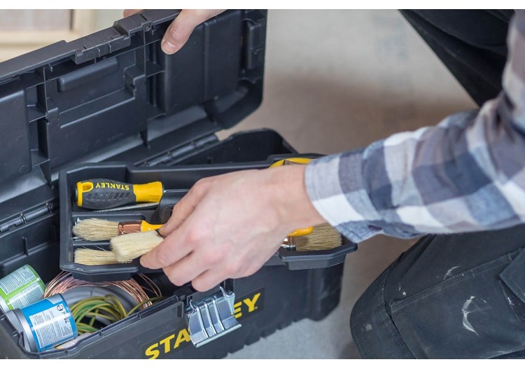 Boite A Outils Classic Line 40Cm Att.Metal - Stanley : Confort'Mat