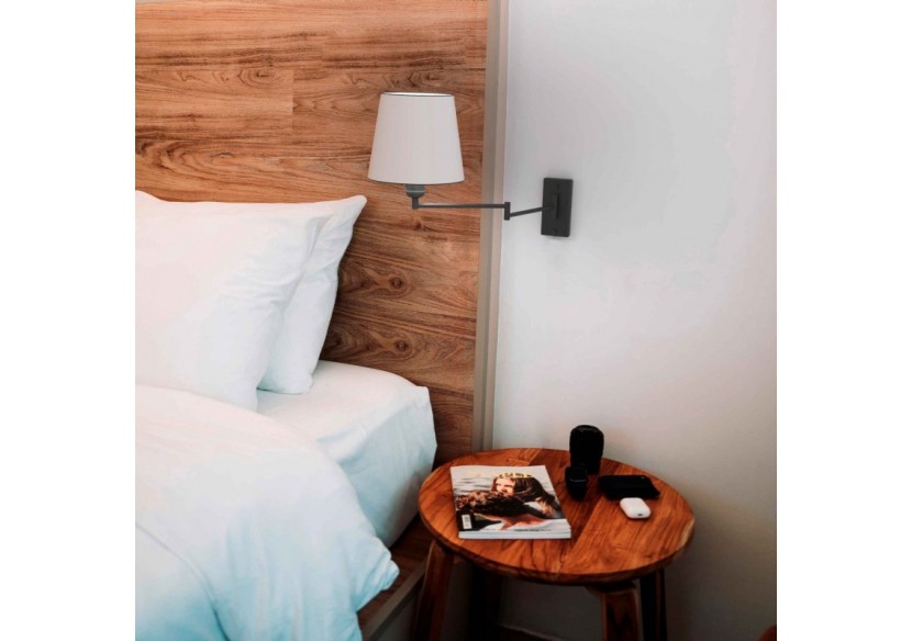 Applique murale avec bras articulé "Reno"-E27 - L3066-N - Barcelona LED