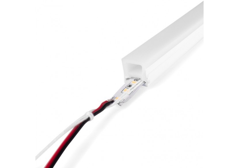 Gaine néon flexible en silicone pour rubans LED-16x16-5m-Courbure verticale - WOS1616 - Barcelona LED