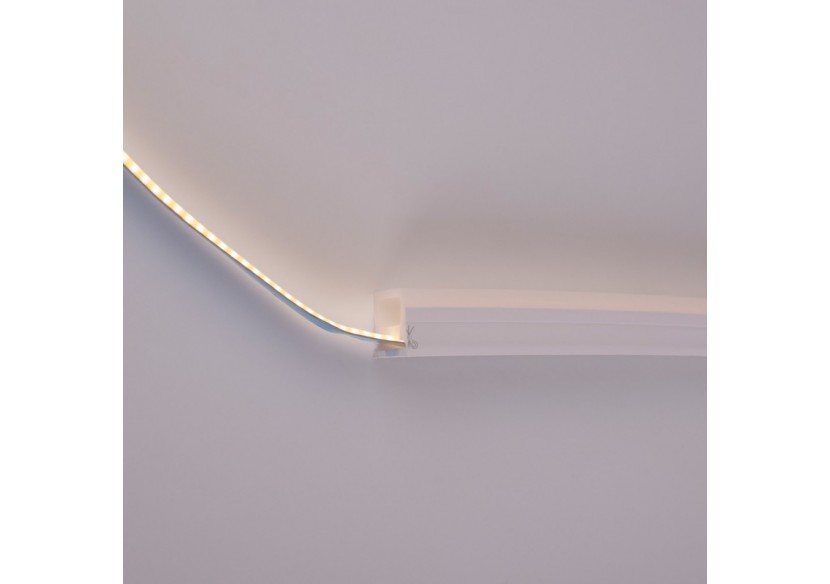 Gaine néon flexible en silicone pour rubans LED-16x16-5m-Courbure verticale - WOS1616 - Barcelona LED