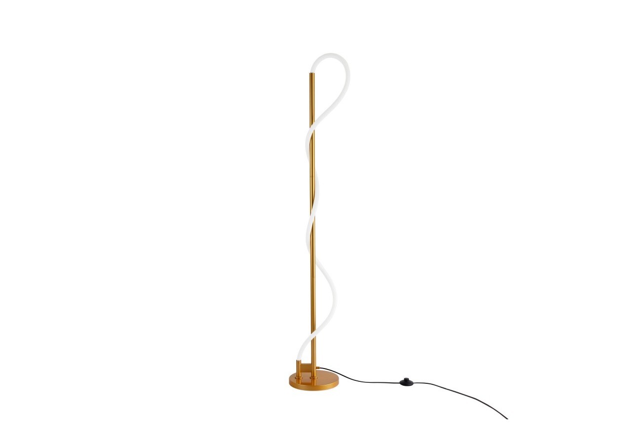 Lampadaire moderne à néon ondulant "Corda"-360 degrés-Dimmable-30W-3000K - L3081-D - Barcelona LED
