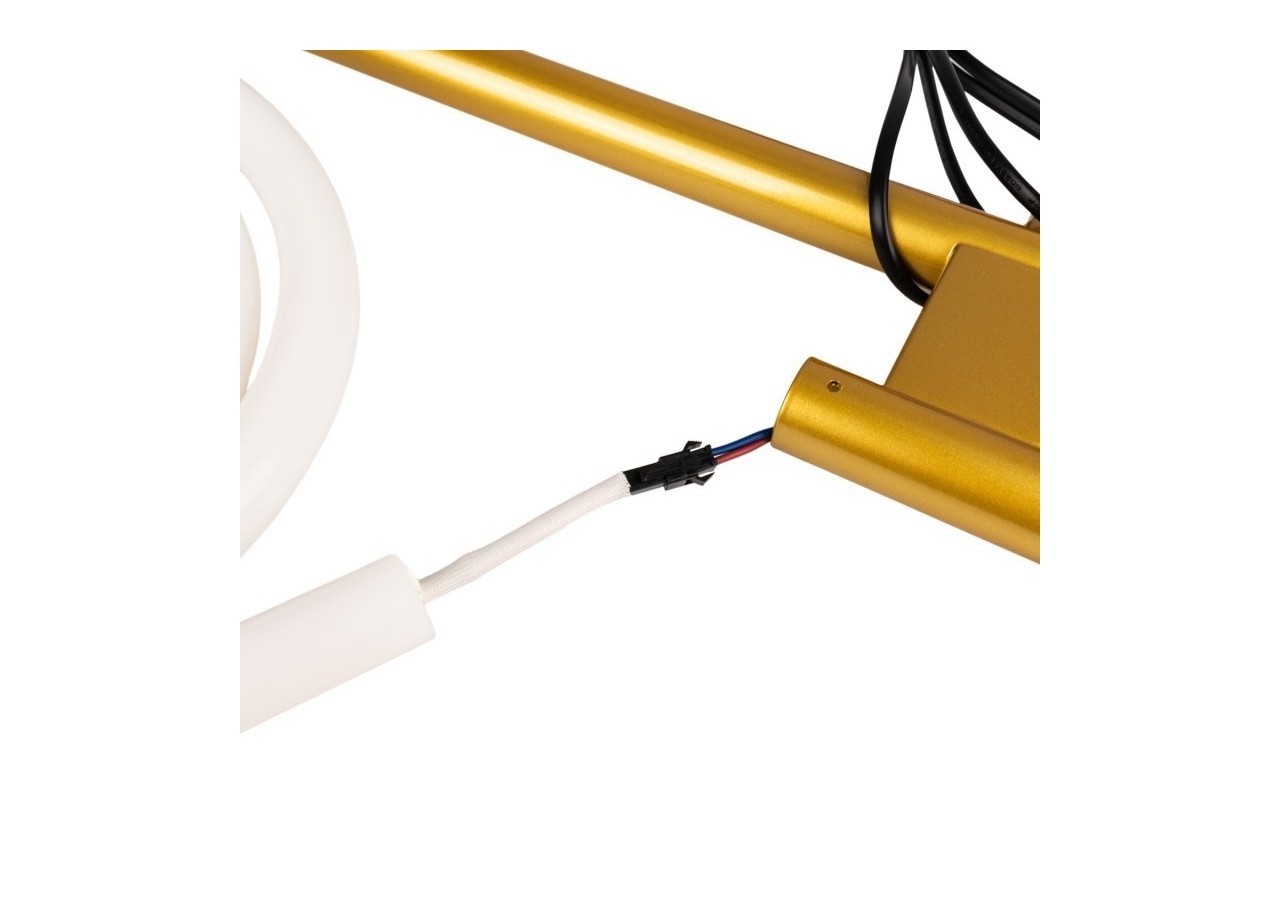 Lampadaire moderne à néon ondulant "Corda"-360 degrés-Dimmable-30W-3000K - L3081-D - Barcelona LED