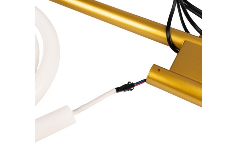 Lampadaire moderne à néon ondulant "Corda"-360 degrés-Dimmable-30W-3000K - L3081-D - Barcelona LED