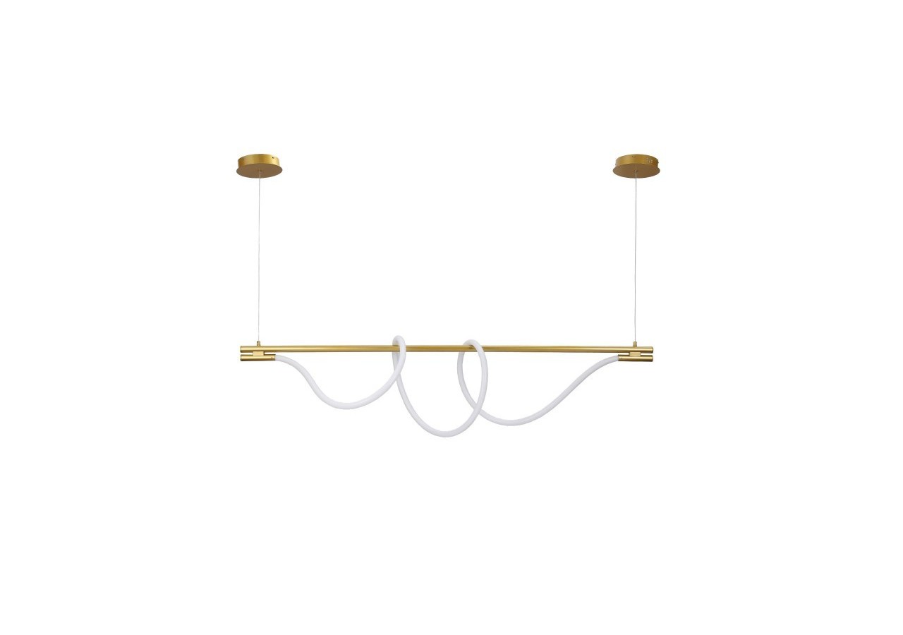 Suspension moderne à néon enroulé "Corda"-360 degrés-45W-3000K - L3080-D - Barcelona LED