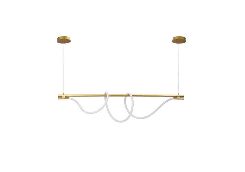 Suspension moderne à néon enroulé "Corda"-360 degrés-45W-3000K - L3080-D - Barcelona LED