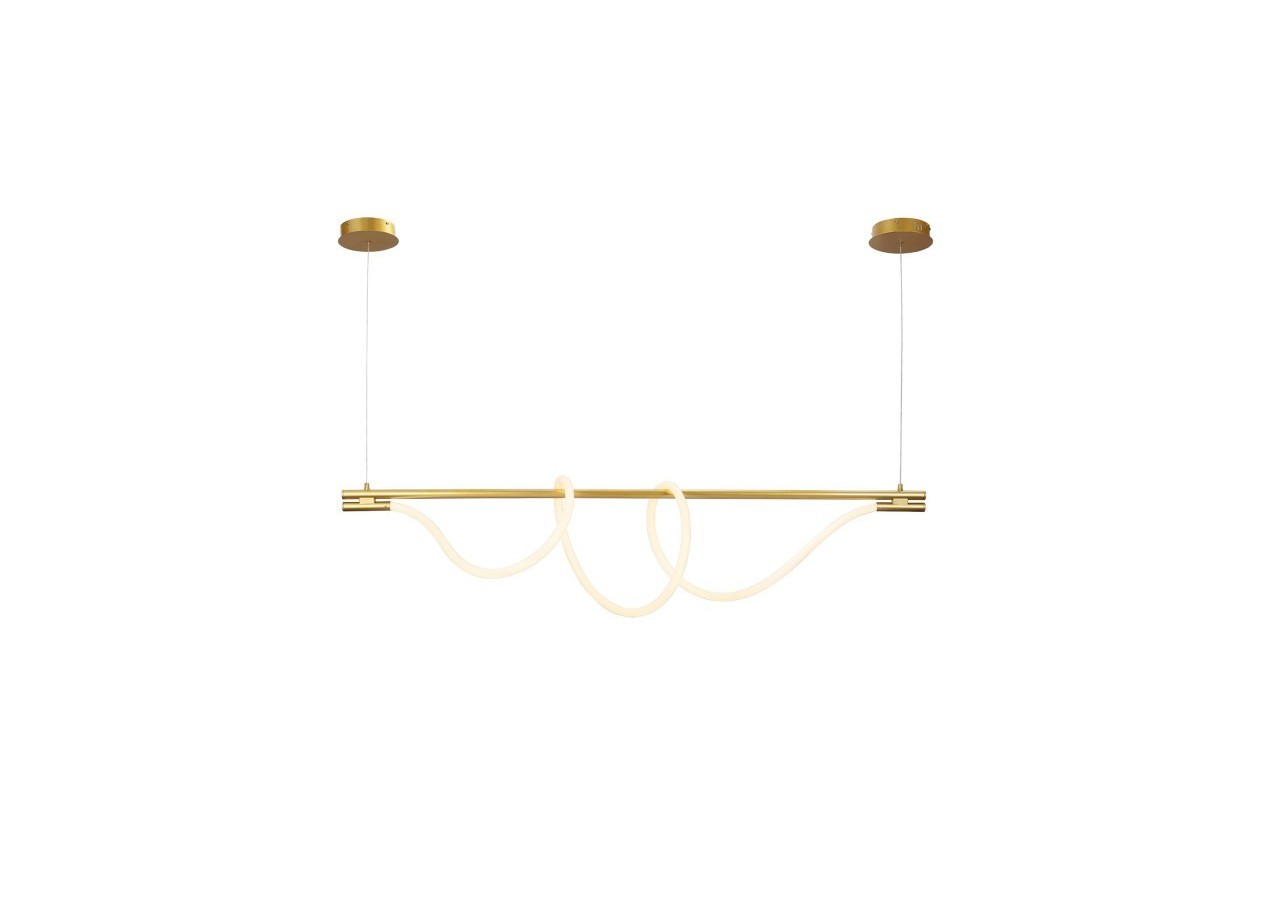 Suspension moderne à néon enroulé "Corda"-360 degrés-45W-3000K - L3080-D - Barcelona LED