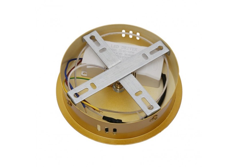 Suspension moderne à néon enroulé "Corda"-360 degrés-45W-3000K - L3080-D - Barcelona LED