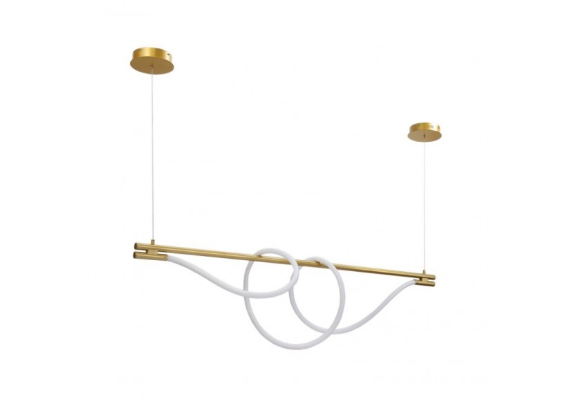 Suspension moderne à néon enroulé "Corda"-360 degrés-45W-3000K - L3080-D - Barcelona LED