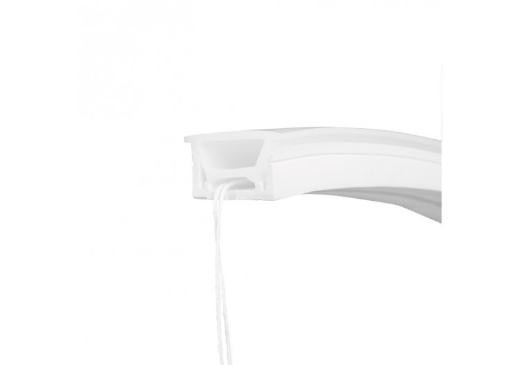 Gaine néon flexible en silicone encastrable pour rubans LED-30x20-5m-Courbure verticale - WOS3020-E - Barcelona LED