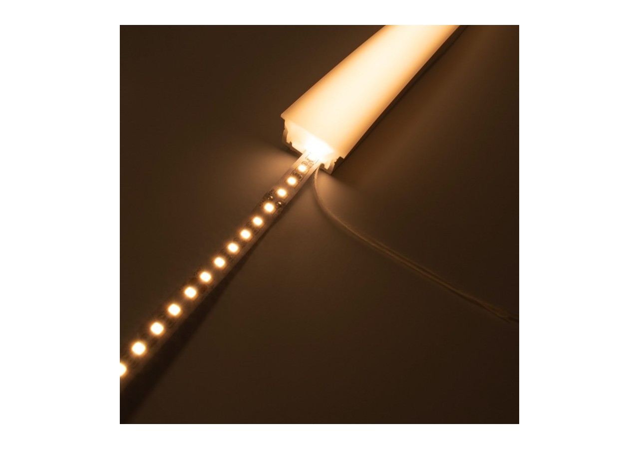 Gaine néon flexible en silicone encastrable pour rubans LED-30x20-5m-Courbure verticale - WOS3020-E - Barcelona LED