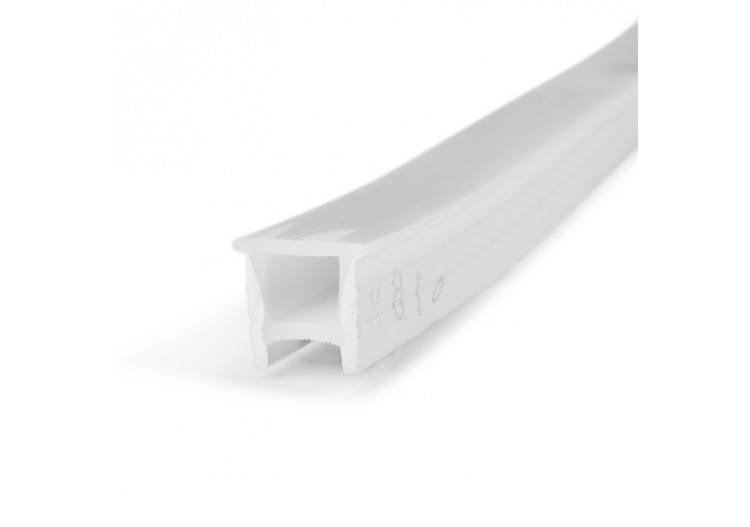 Gaine néon flexible en silicone encastrable pour rubans LED-10x10mm-5m-Courbure verticale - WOS1010-E - Barcelona LED