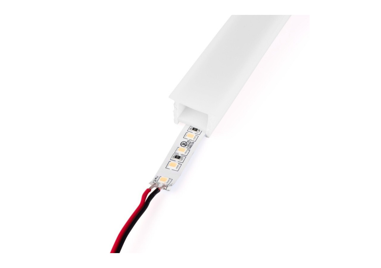Gaine néon flexible en silicone encastrable pour rubans LED-16x16-5m-Courbure verticale - WOS1616-E - Barcelona LED