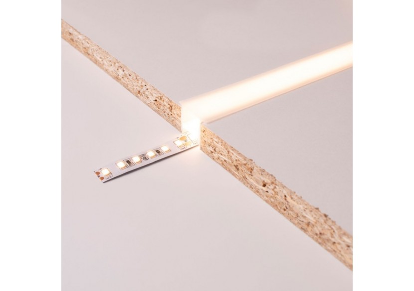 Gaine néon flexible en silicone encastrable pour rubans LED-16x16-5m-Courbure verticale - WOS1616-E - Barcelona LED