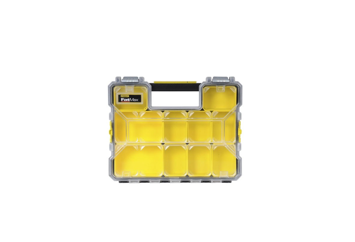 Organiseur Etanche Profondeur 64Mm - 10 Compartiments Amovibles   - Fatmax : Confort'Mat