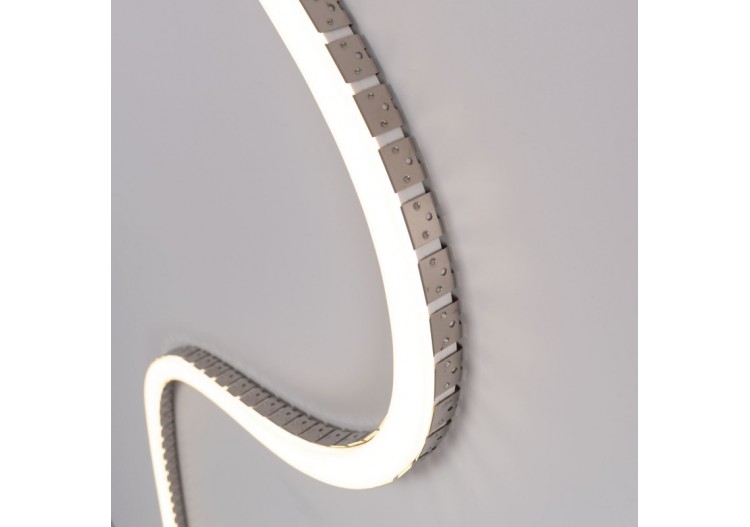 Profilé flexible en acier 16x16 mm pour gaines en silicone-2m - WOS1616-PERF - Barcelona LED 2