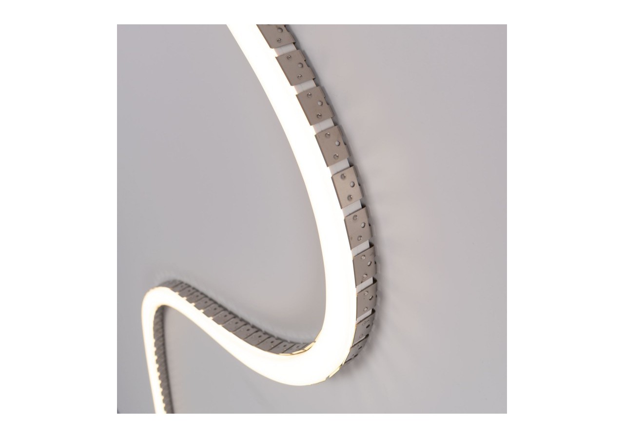 Profilé flexible en acier 16x16 mm pour gaines en silicone-2m - WOS1616-PERF - Barcelona LED