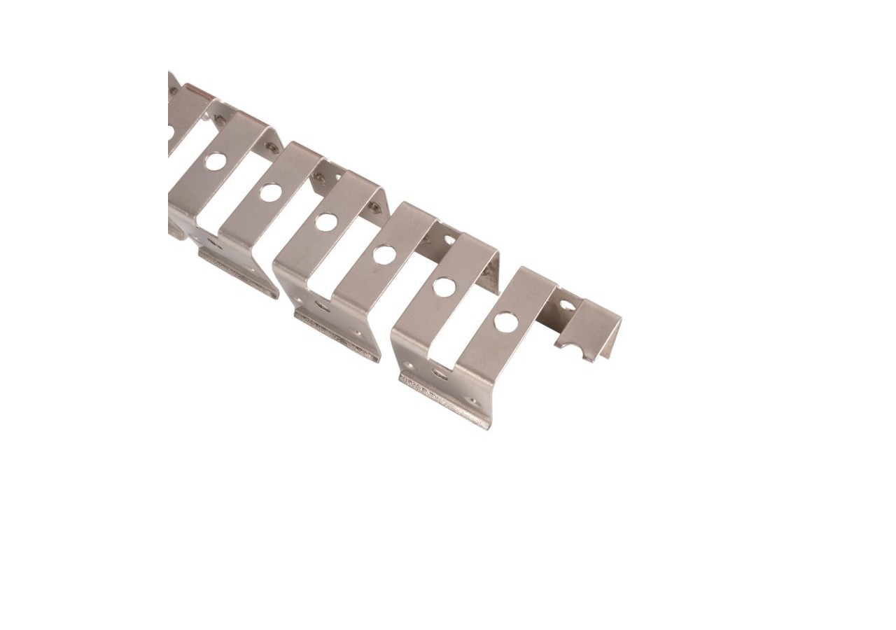 Profilé flexible en acier 16x16 mm pour gaines en silicone-2m - WOS1616-PERF - Barcelona LED