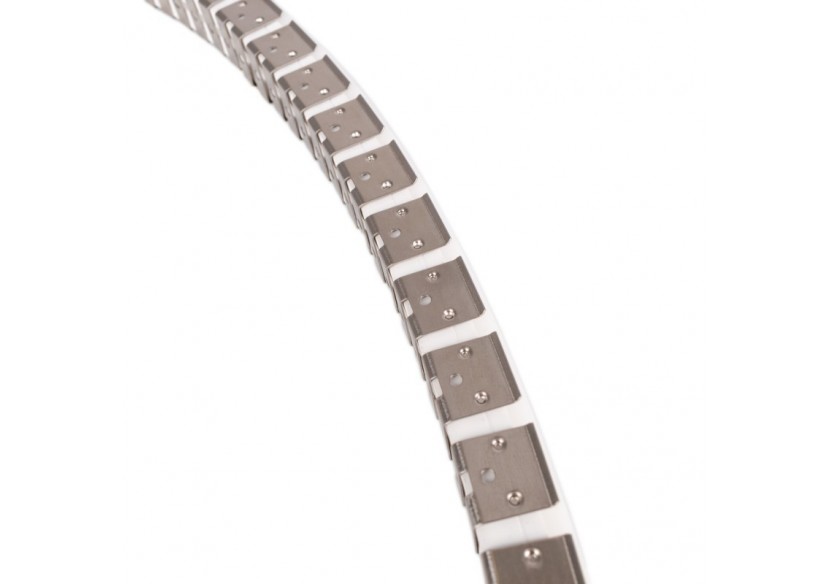 Profilé flexible en acier 16x16 mm pour gaines en silicone-2m - WOS1616-PERF - Barcelona LED