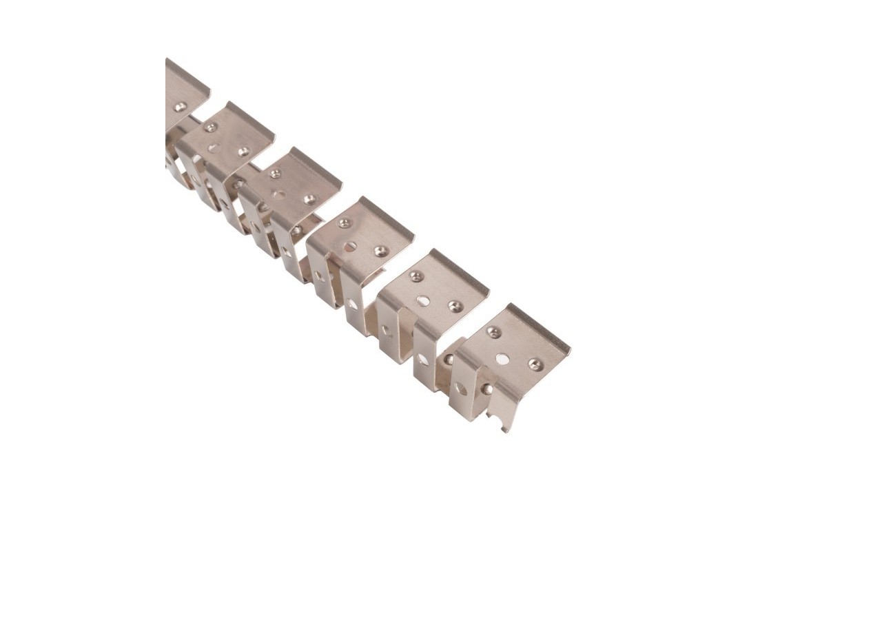 Profilé flexible en acier 16x16 mm pour gaines en silicone-2m - WOS1616-PERF - Barcelona LED