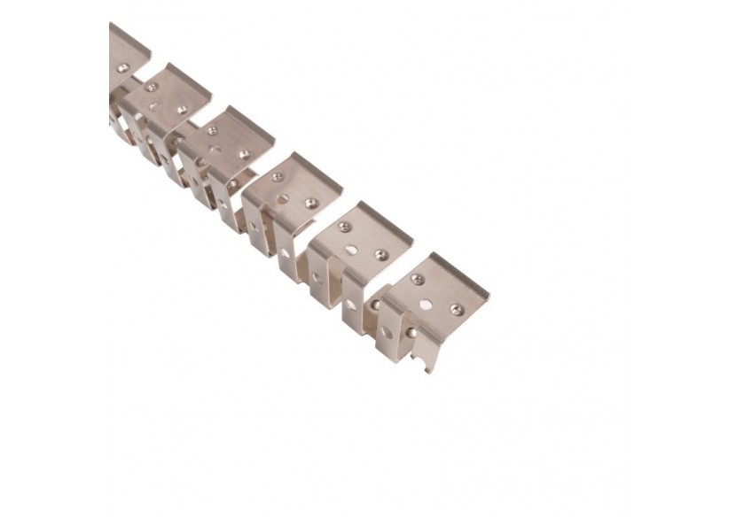 Profilé flexible en acier 16x16 mm pour gaines en silicone-2m - WOS1616-PERF - Barcelona LED