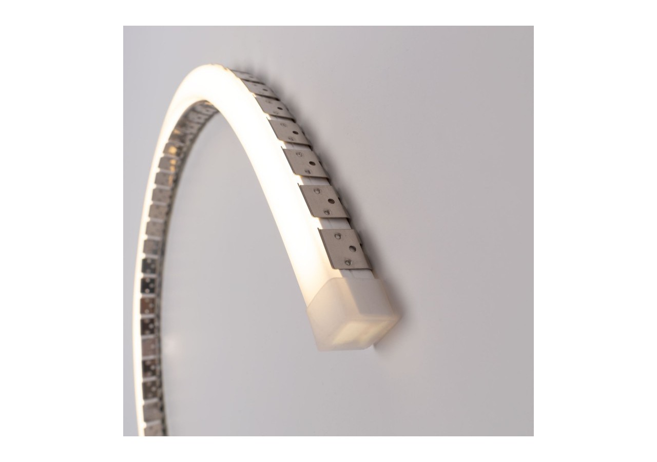 Profilé flexible en acier 16x16 mm pour gaines en silicone-2m - WOS1616-PERF - Barcelona LED