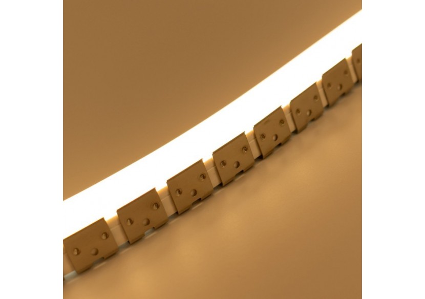 Profilé flexible en acier 16x16 mm pour gaines en silicone-2m - WOS1616-PERF - Barcelona LED