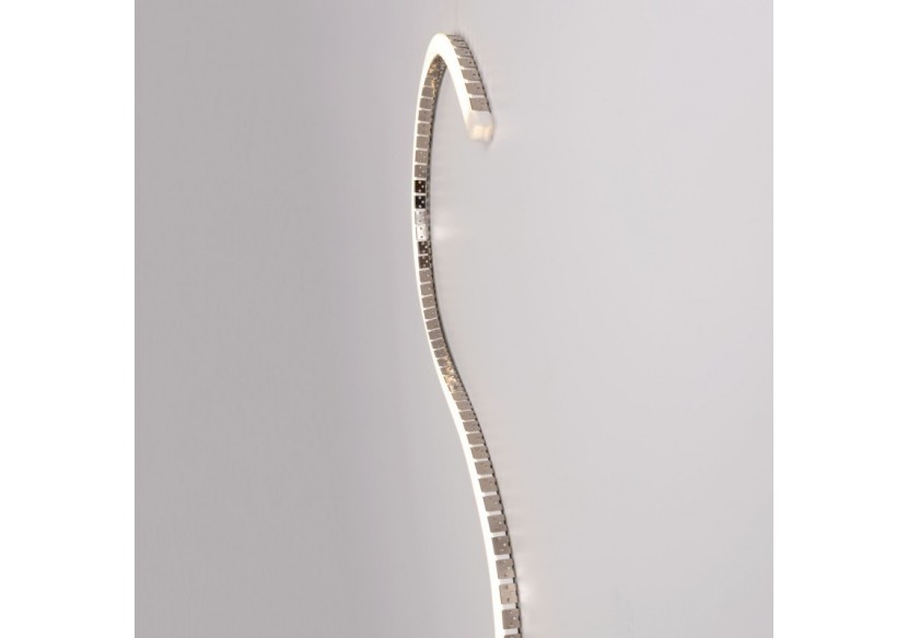 Profilé flexible en acier 16x16 mm pour gaines en silicone-2m - WOS1616-PERF - Barcelona LED