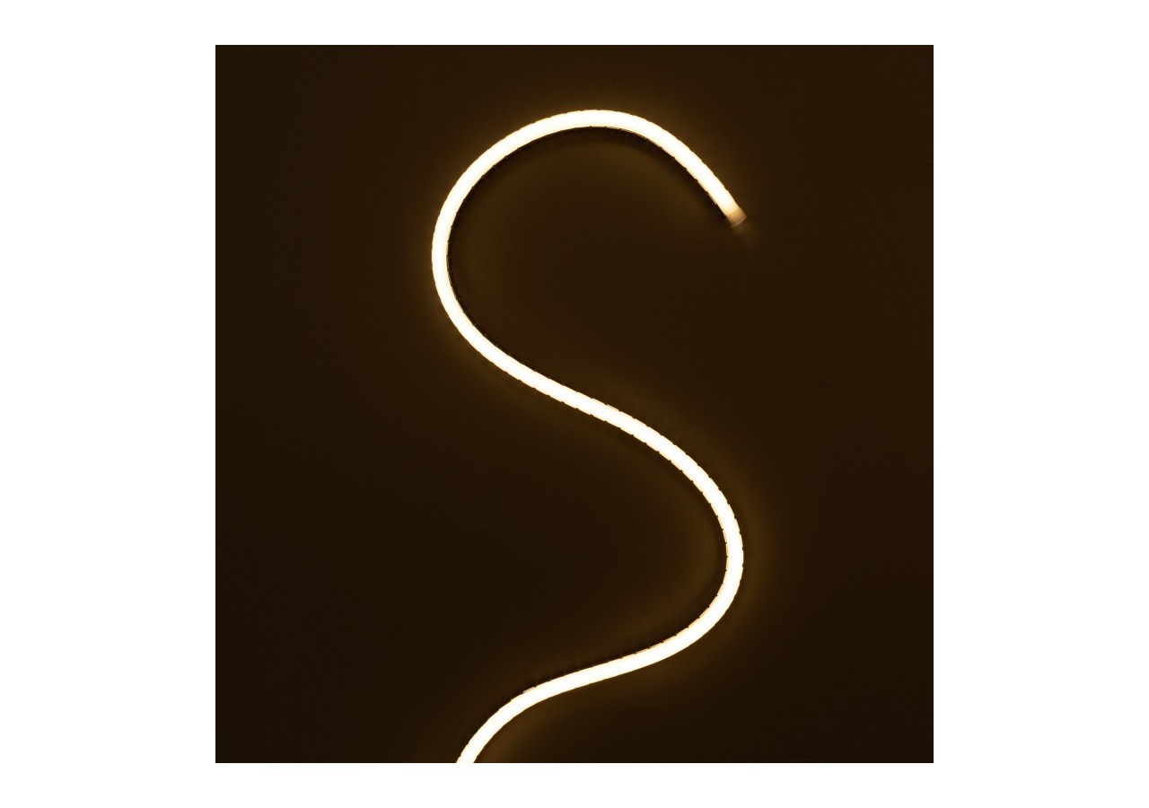 Profilé flexible en acier 16x16 mm pour gaines en silicone-2m - WOS1616-PERF - Barcelona LED