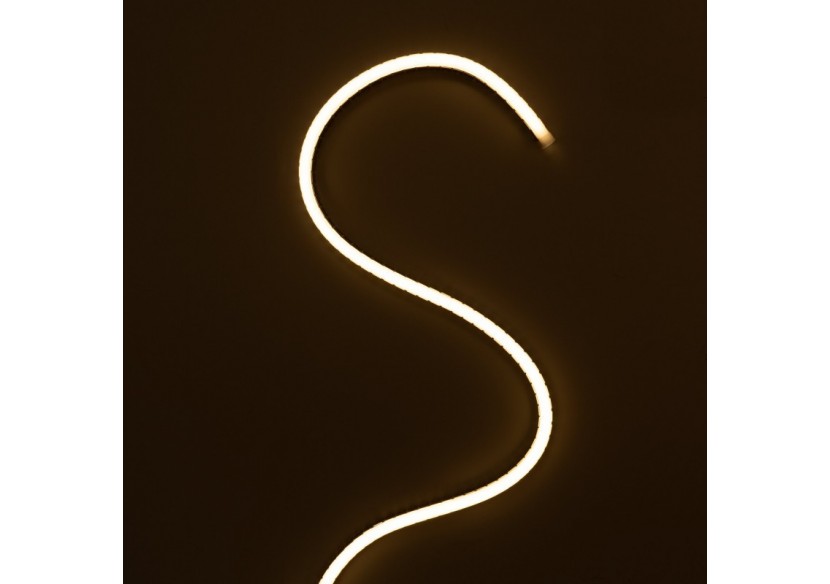 Profilé flexible en acier 16x16 mm pour gaines en silicone-2m - WOS1616-PERF - Barcelona LED