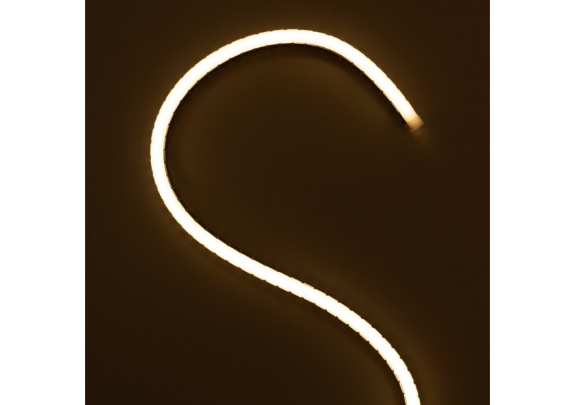 Profilé flexible en acier 16x16 mm pour gaines en silicone-2m - WOS1616-PERF - Barcelona LED