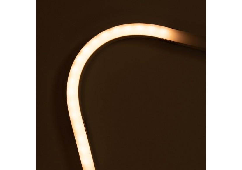 Gaine néon flexible en silicone pour rubans LED-16x16mm-5m-PCB jusqu'à 10mm-Courbure horizontale - WOS1616-S - Barcelona LED