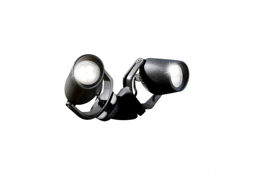 Double spot LED CCT sur piquet "Minitommy 2L" GU10 7W IP55 - 3M2.001.000.AXU2K - Barcelona LED