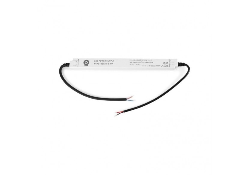Alimentation étanche extra-plate 24V DC-100W-IP66 - FTPC100V24-S-WP - Barcelona LED