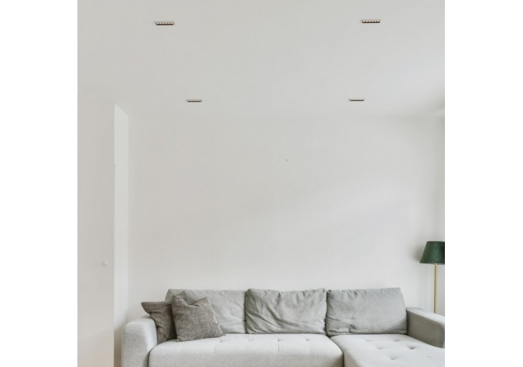 Spot LED encastré linéaire 10W-Orientable-UGR18-IRC90-Puce OSRAM-2800K - B1215-B-BC - Barcelona LED 2