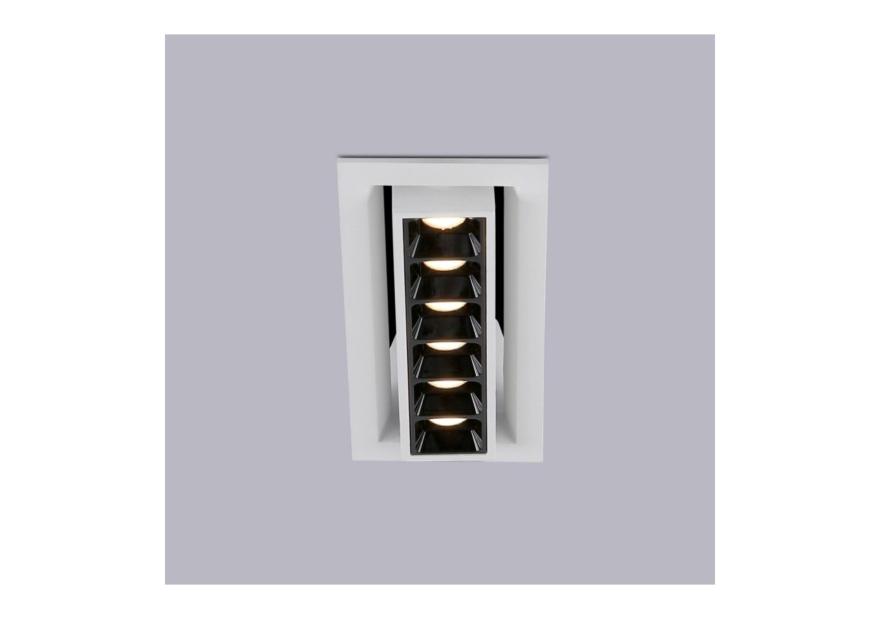 Spot LED encastré linéaire 10W-Orientable-UGR18-IRC90-Puce OSRAM-2800K - B1215-B-BC - Barcelona LED