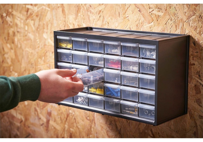 Casier De Rangement 30 Compartiments - Stanley : Confort'Mat