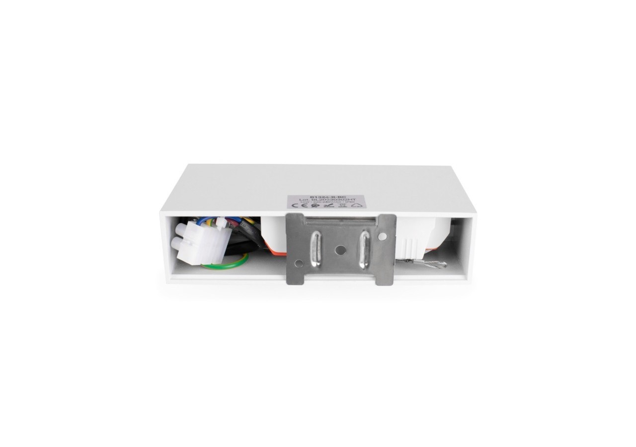 Spot LED linéaire de surface blanc-10W-UGR18-IRC90-Puce OSRAM - B1324-B-BN - Barcelona LED
