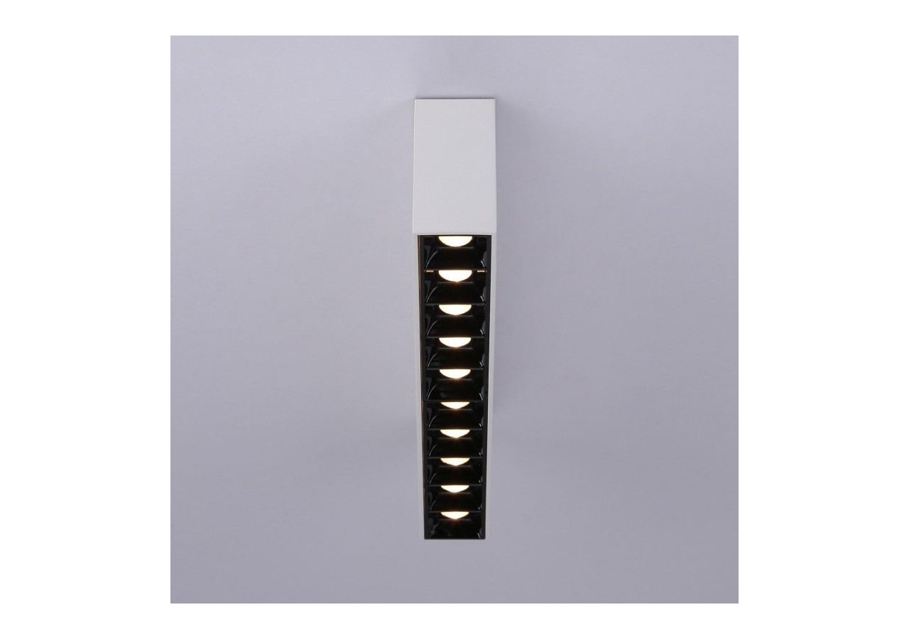 Spot LED linéaire de surface blanc-20W-UGR18-IRC90-OSRAM Chip - B1325-B-BC - Barcelona LED