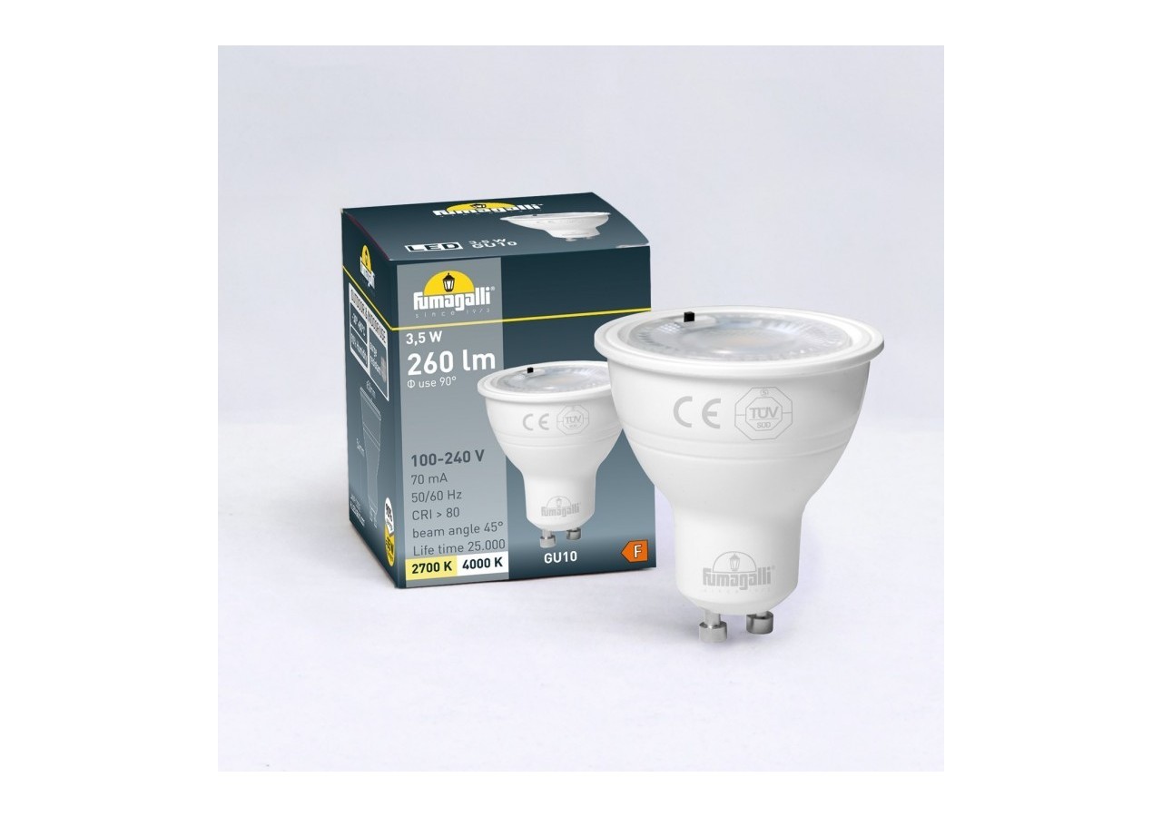 Ampoule LED GU10-3,5W-CCT-Fumagalli - H.LED.GU10.CCT - Barcelona LED