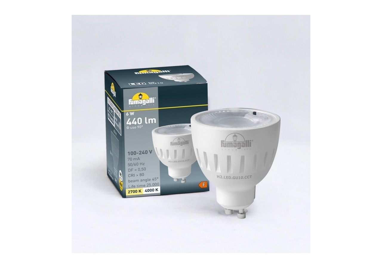 Ampoule LED GU10-6W-CCT-Fumagalli - H2.LED.GU10.CCT - Barcelona LED