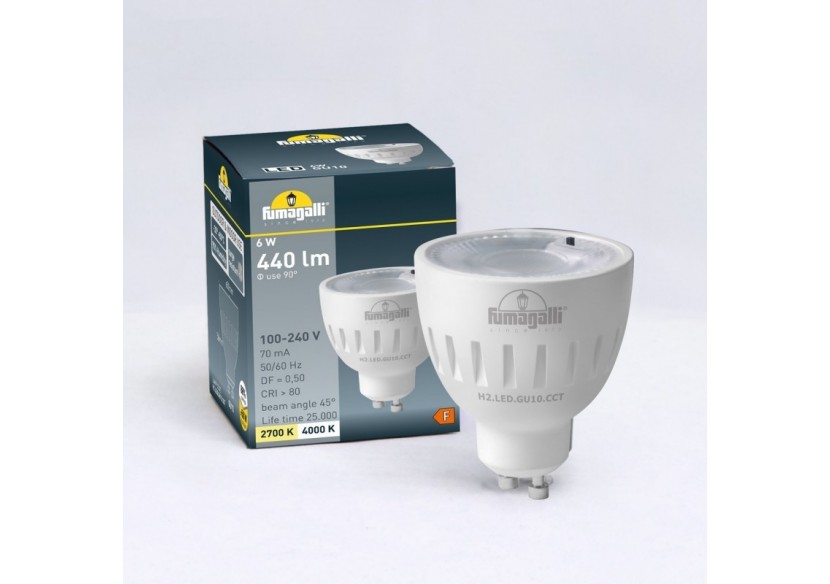 Ampoule LED GU10-6W-CCT-Fumagalli - H2.LED.GU10.CCT - Barcelona LED