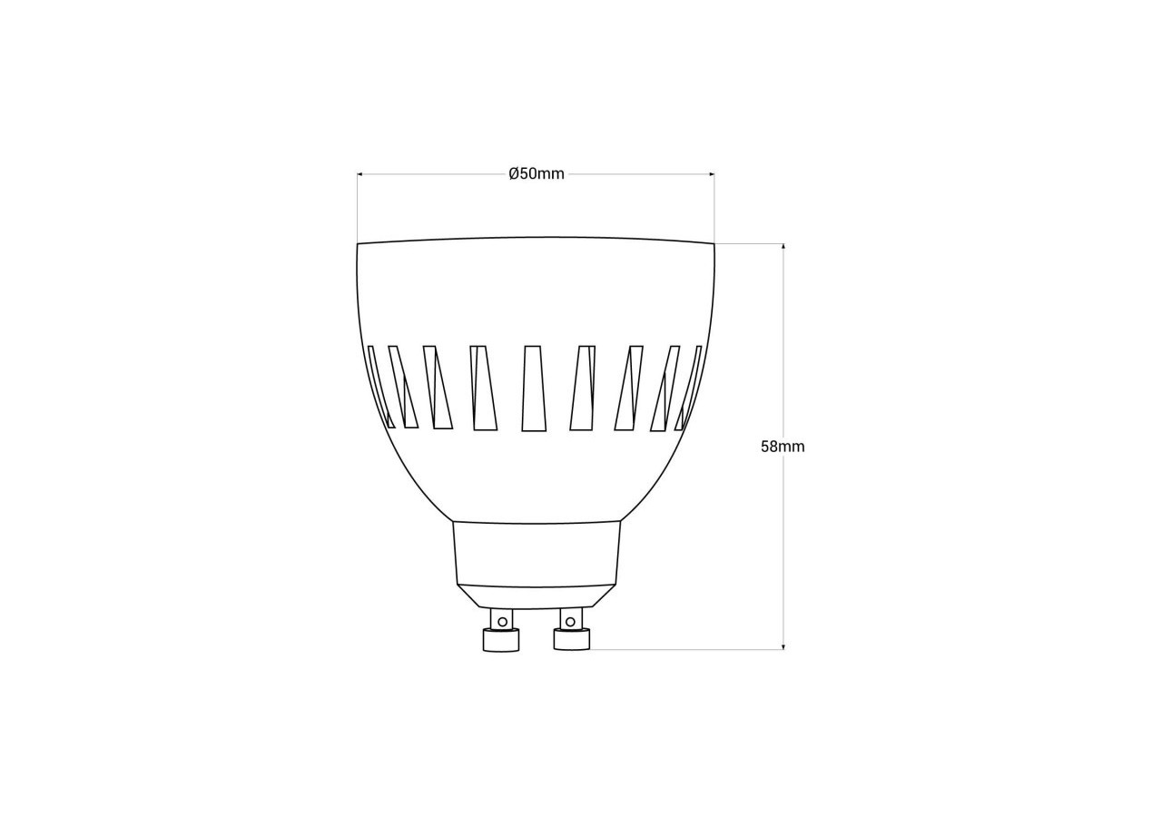 Ampoule LED GU10-6W-CCT-Fumagalli - H2.LED.GU10.CCT - Barcelona LED