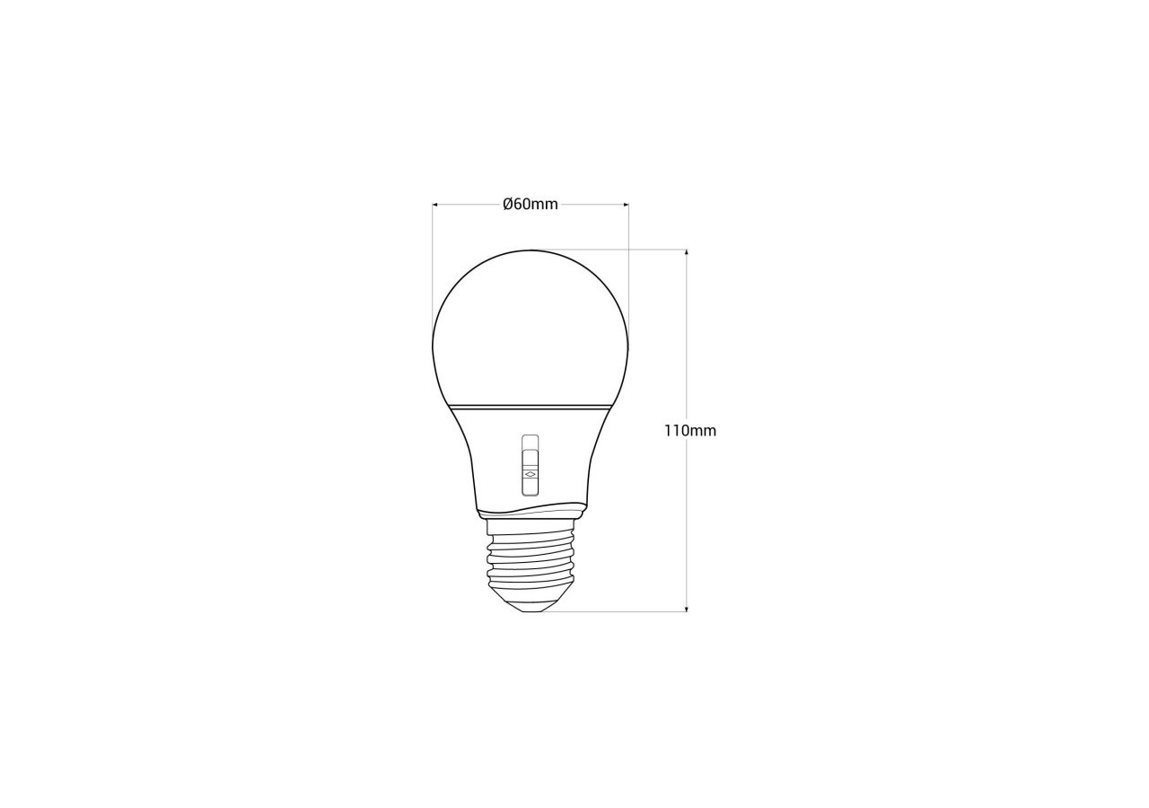 Ampoule LED E27 A60-8,5W-CCT-Fumagalli - H.LED.A60.CCT - Barcelona LED